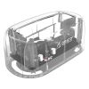 Slika HDD Docking station USB 3.1 Gen2 Type-C - Orico 3.5" SATA HDD, prozirna