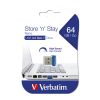Slika USB 3.0 Flash Memory Drive  64GB Verbatim Nano Store'n'Stay, 98711