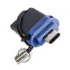 Slika USB 3.0 Flash Memory Drive  64GB Verbatim Type-A/C Store'n'Go Dual, crno-plavi, 49967