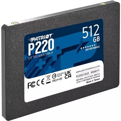 Slika 2,5" SSD  512 GB Patriot P220, P220S512G25