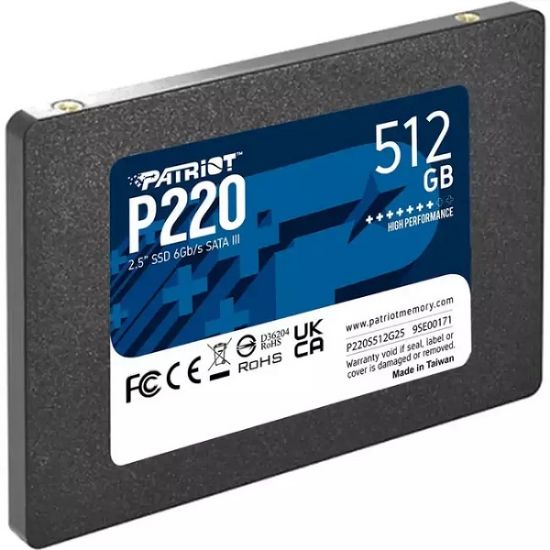 Slika 2,5" SSD  512 GB Patriot P220, P220S512G25