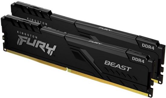 Slika DIMM DDR4  8 GB x2 Kit 3600 MHzKingston FURY Beast, KF436C17BBK2/16