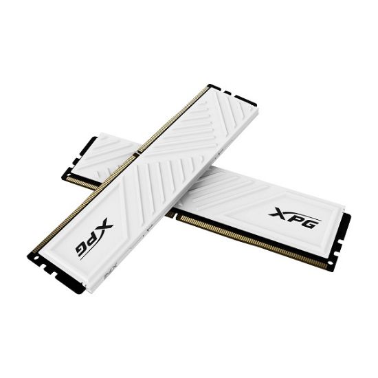 Slika DIMM DDR4 16 GB x2 Kit 3200 MHz ADATA XPG GAMMIX, white, AX4U320016G16A-DTWHD35