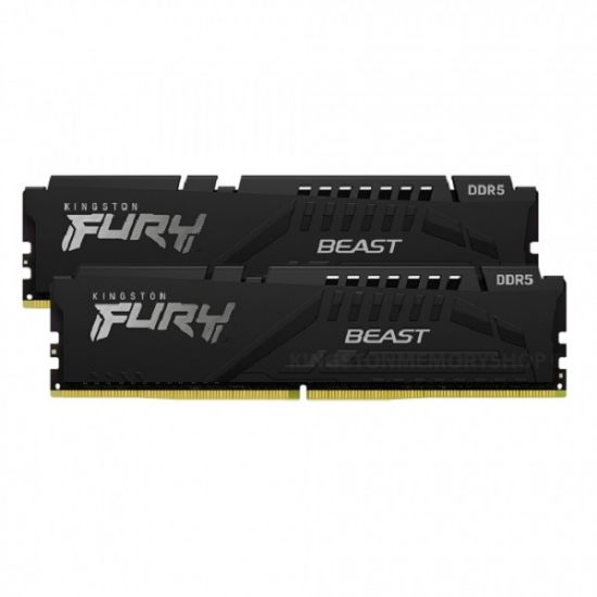Slika DIMM DDR5 16 GB 5600 MHz Kingston FURY Beast, KF556C40BBK2-16