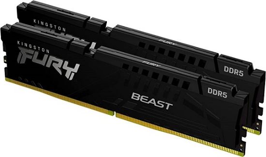 Slika DIMM DDR4 16 GB x2 Kit 5600 MHz Kingston FURY Black EXPO, KF556C36BBEK2-32