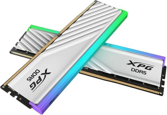 Slika DIMM DDR5 16 GB x2 Kit 6000 MHz ADATA XPG LB, white, AX5U6000C4816G-DTLABWH