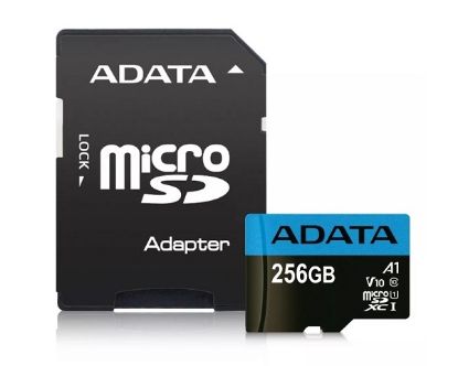 Slika Secure Digital card Micro 256 GB ADATA, AUSDX256GUICL10A1-RA1