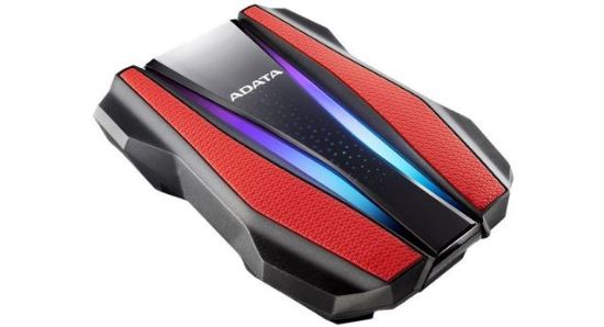 Slika USB 3.2  1 TB ADATA HD770G RED RGB, AHD770G-1TU32G1-CRD