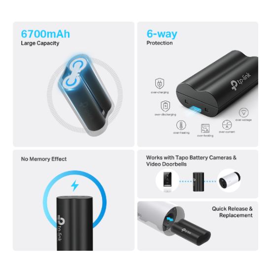 Slika TP-Link Tapo A100, Tapo Battery Pack