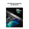 Slika USB auto punjač UGREEN 30W, USB-C+USB-A, PD3.0/QC3.0, sivi