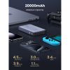 Slika Power bank UGREEN, 20.000mAh, 100W brzo punjenje, 2×USB-C+1×USB-A, PD 3.0+QC 3.0, srebrni