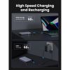 Slika Power bank UGREEN, 20.000mAh, 100W brzo punjenje, 2×USB-C+1×USB-A, PD 3.0+QC 3.0, srebrni