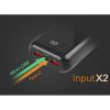 Slika Power bank Silicon QS28, 20000mAh, 18W, 2×USB-A (QC3.0)/1×USB-C (PD)/Micro USB, crni