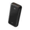 Slika Power bank Silicon QS28, 20000mAh, 18W, 2×USB-A (QC3.0)/1×USB-C (PD)/Micro USB, crni