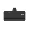 Slika Power bank Silicon QD50, 5000mAh, 20W, integrated Type C connector+Type C port, QC3.0+PD, crni