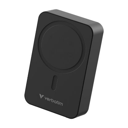 Slika Power bank Verbatim Charge 'n' Go Essentials, 20000mAh, Magnetic Wireless 15/35W, crni