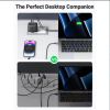 Slika USB punjač zidni UGREEN 65W, 1xUSB-A, 3xUSB-C, GaN II Tech, QC4.0+, PD3.0, crni