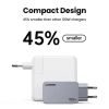 Slika USB punjač zidni UGREEN Nexode Pro Mini FC, 100W, 2x USB-C, USB-A, USB-C kabel, GaN, sivi