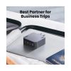 Slika USB punjač zidni UGREEN Nexode Pro, 160W, 3x USB-C, USB-A, USB-C kabel, GaN, sivi