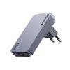 Slika USB punjač zidni UGREEN Ultra-Slim Nexode Pro 65W, 2x USB-C, USB-A, GaNInfinity, sivi