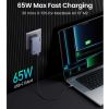 Slika USB punjač zidni UGREEN Ultra-Slim Nexode Pro 65W, 2x USB-C, USB-A, GaNInfinity, sivi