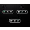Slika USB punjač zidni UGREEN Ultra-Slim Nexode Pro 65W, 2x USB-C, USB-A, GaNInfinity, sivi