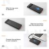 Slika Eksterno kućište 2.5'' S-ATA - Micro USB3.0 UGREEN, do 9.5mm, tool free