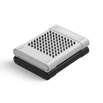 Slika Zaštitna kutija Orico 2.5" HDD/SSD silikonska kutija 2 kom, crna i siva