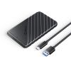 Slika Eksterno kućište 2.5'' S-ATA - USB-C 3.1 Orico, 7 do 9.5mm, tool free, crni