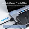 Slika Eksterno kućište 2.5'' S-ATA - USB-C 3.1 Orico, 7 do 9.5mm, tool free, crni