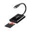 Slika UGREEN, TF/SD/MicroSD kartice, USB-C, 15cm, crni