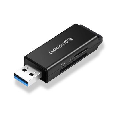 Slika UGREEN, TF/microSD/SD kartice, USB 3.0, crni