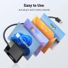 Slika UGREEN, TF/SD/CF/MS kartice, USB 3.0, 50cm, crni