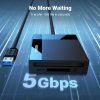Slika UGREEN, TF/SD/CF/MS kartice, USB 3.0, 50cm, crni