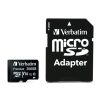 Slika Secure Digital card Micro 256 GB Verbatim Premium (XC/UHS1) Class 10 Card + adapter