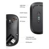 Slika UGREEN SILENT bežični miš, 4000 DPI, USB, sivi