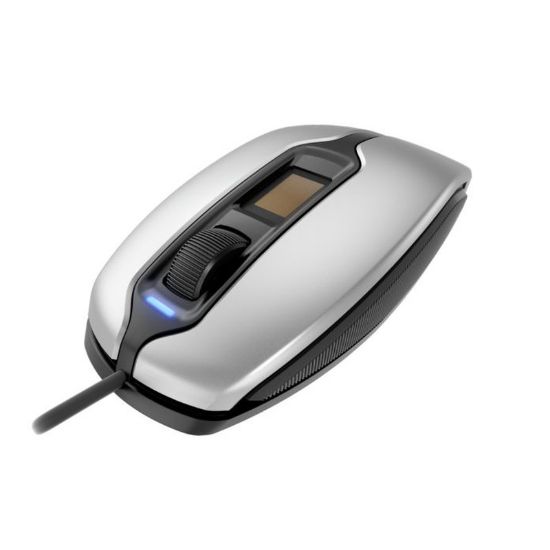 Slika Cherry MC-4900 optički miš sa indentifikacijom prsta (Finger ID), USB, sivo/crni