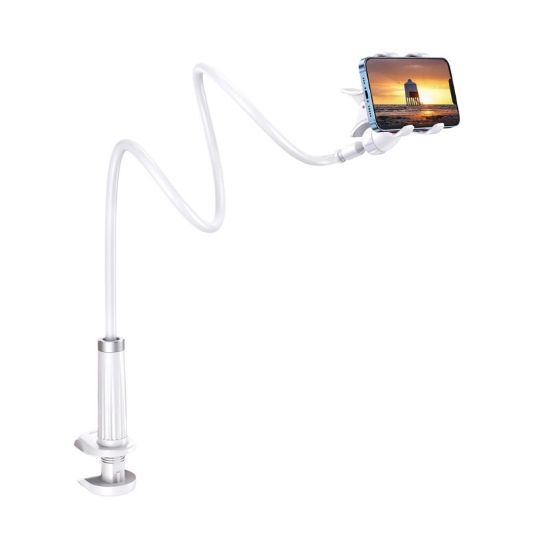 Slika UGREEN držač za smartphonee, fleksibilni, bijeli, 90cm