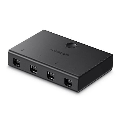 Slika UGREEN Data Switch USB 2.0, 4 ulaza/1 izlaz, crni