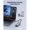 Slika USB Hub 3.0 2-port UGREEN 5-u-1 Hub, USB-C, HDMI, RJ45, SD&TF, PD 4K 60Hz