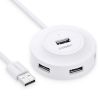 Slika USB Hub 2.0 4-port UGREEN, bijeli, 1m