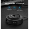 Slika USB Hub 2.0 4-port UGREEN, crni, 1m