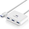 Slika USB Hub 3.0 4-port UGREEN, bijeli, 1m
