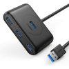 Slika USB Hub 3.0 4-port UGREEN, crni, 1m