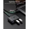 Slika USB Hub 3.0 4-port UGREEN, crni, 1m
