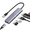 Slika USB Hub 3.0 4-port UGREEN, micro USB, sivi