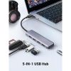 Slika USB Hub 3.0 4-port UGREEN, micro USB, sivi