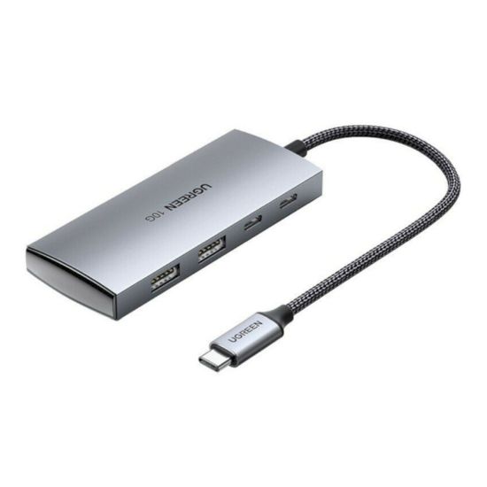 Slika USB Hub 3.2 4-prot UGREEN, USB-C na 2xUSB-A i 2xUSB-C, 10Gbps