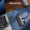 Slika USB Hub 3.2 4-prot UGREEN, USB-C na 2xUSB-A i 2xUSB-C, 10Gbps