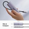 Slika USB Hub 3-port UGREEN 6-u-1 Hub, USB-C, HDMI 4K 60Hz, SD/TF